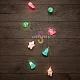 Гирлянда светодиодная на батарейках Новый год, 1,5м, мульти, Neon-Night