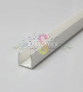 Профиль пластиковый для гибкого неона 12х25мм, 2м, 10шт