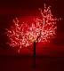 Светодиодное дерево Сакура, 2,5 м, Ø2 м, красное, 24B, 1728LED, IP54