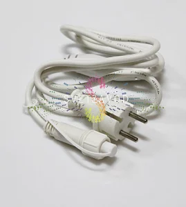 Блок питания 220В, 3А, для бахромы фиксинг 5,6х0,9м, белый ПВХ, Neon-Night