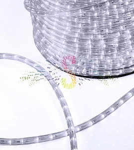 Светодиодный дюралайт, Ø 13мм, 220В, 2W, 36 led/м, мерцающий, белый, 100м, Neon-Night