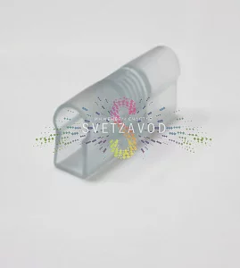 Прямой коннектор (I-коннектор) для гибкого неона 12х25мм, 10шт