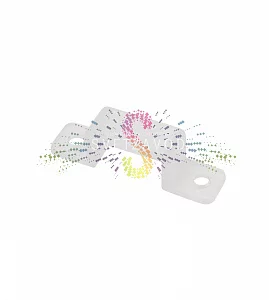 Монтажная клипса для двухстороннего гибкого неона 8х16мм, 10шт, Neon-Night