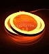 Светодиодный гибкий неон, желтый, 12х25мм, 120SMD2835, 220В, IP65, 50м