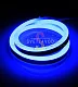 Светодиодный гибкий неон, синий, 12х25мм, 120SMD2835, 220В, IP65, 50м