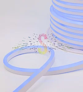 Светодиодный гибкий неон, синий, 8х16мм, 120SMD2835, 220В, IP65, 100м, Neon-Night