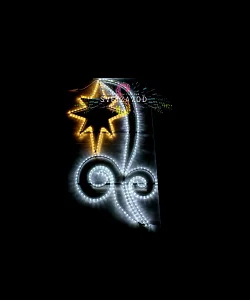 Светодиодная консоль "Альтаир", 150х82 см, белый, теплый белый