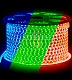 Светодиодная лента Тейп Лайт 60SMD5050, 220В, 13х8мм, RGB, IP67, 100м, Neon-Night