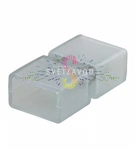 Коннектор cоединительный I-образный для светодиодной ленты Тейп Лайт, 17х6,5мм, уп. 10шт, Neon-Night