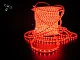 Светодиодная лента Тейп Лайт 60SMD2835, 220В, 10х7мм, красная, IP67, 100м, Neon-Night