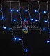 Светодиодная бахрома Айсикл, 3х0,5м, мерцающая, 220В, синяя, прозрачный ПВХ, IP54, Rich Led