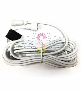 Удлинитель универсальный 2м, для гирлянд Стринг Лайт фиксинг, белый, Rich Led