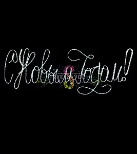 Узнайте цену и условия оптового заказа! Вывеска "С Новым Годом!" 230х90 см, белая