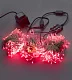 Клип Лайт Спайдер, 24В, 3 нити по 20м, красный, мерцающий, RF, прозрачный ПВХ, IP54