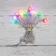 Гирлянда светодиодная на батарейках Шарики, 1,5м, мульти, Neon-Night
