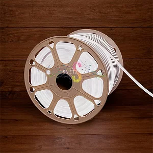 Светодиодный гибкий неон, двухсторонний, белый, 8х16мм, 120SMD2835, 24В, IP65, 50м, Neon-Night