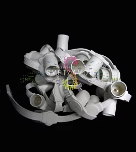 Белт лайт 5W, 220/24В, шаг 15см, E27, белый, чейзинг, 50м, влагозащищенный