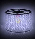 Светодиодный дюралайт, Ø 13мм, 220В, 2W, 36 led/м, фиксинг, белый, шаг 1м, 100м, Rich Led