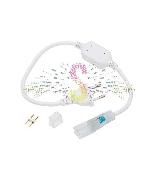 Установочный набор для двухстороннего гибкого неона 8х16 мм, 220 В, Neon-Night