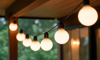 Гирлянды из лампочек