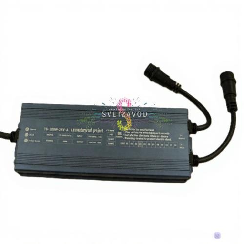 Блок питания 24В, 200W, влагозащищенный IP67 