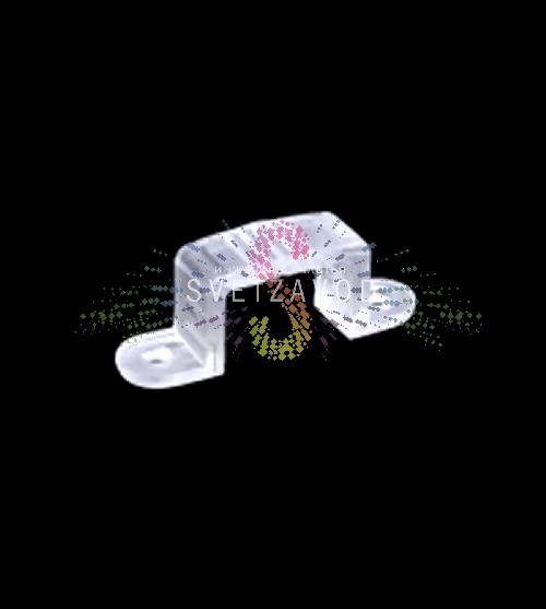 Клипса монтажная для светодиодного дюралайта 11х18 мм, уп. 100шт 