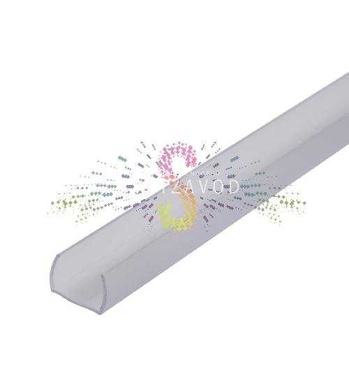 Профиль пластиковый для гибкого неона Ø16мм, 360°, 1м, 10шт, Neon-Night