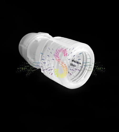 Коннектор cоединительный I-образный, для светодиодного дюралайта, 3W Ø 13мм, уп. 10шт