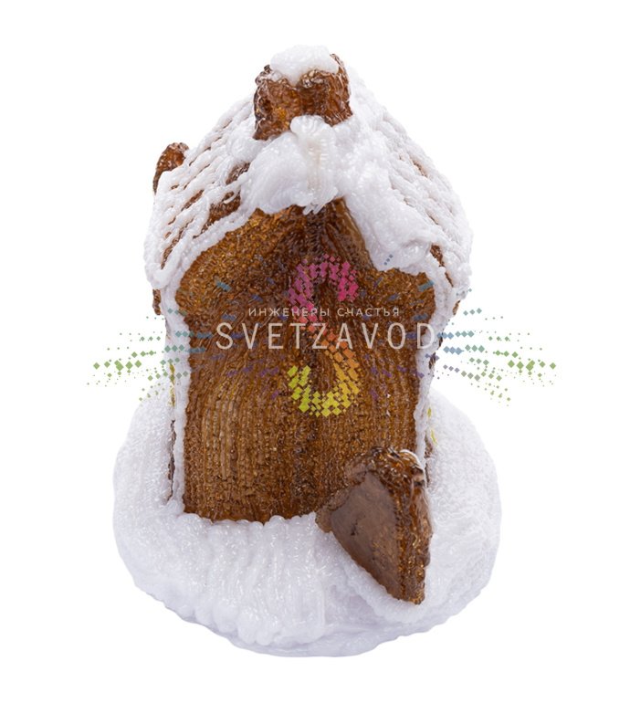 Акриловая светодиодная фигура 3D Пряничный домик, 26х15,5х20 см, 30 LED, на батарейках, Neon-Night