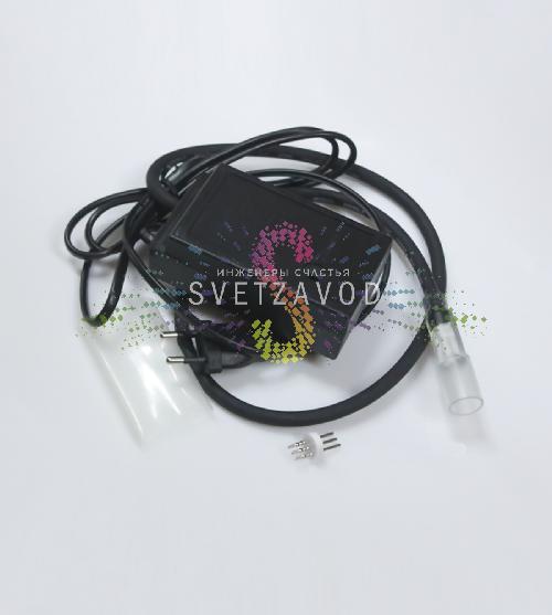 Контроллер для светодиодного дюралайта 3W Ø 13мм, черный, до 100м Контроллер для светодиодного дюралайта 3W Ø 13мм, черный, до 100м