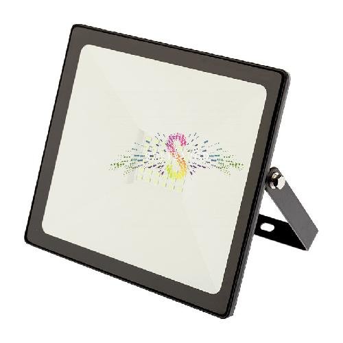 Прожектор светодиодный, зеленый, 220В, 50Вт, черный корпус, REXANT