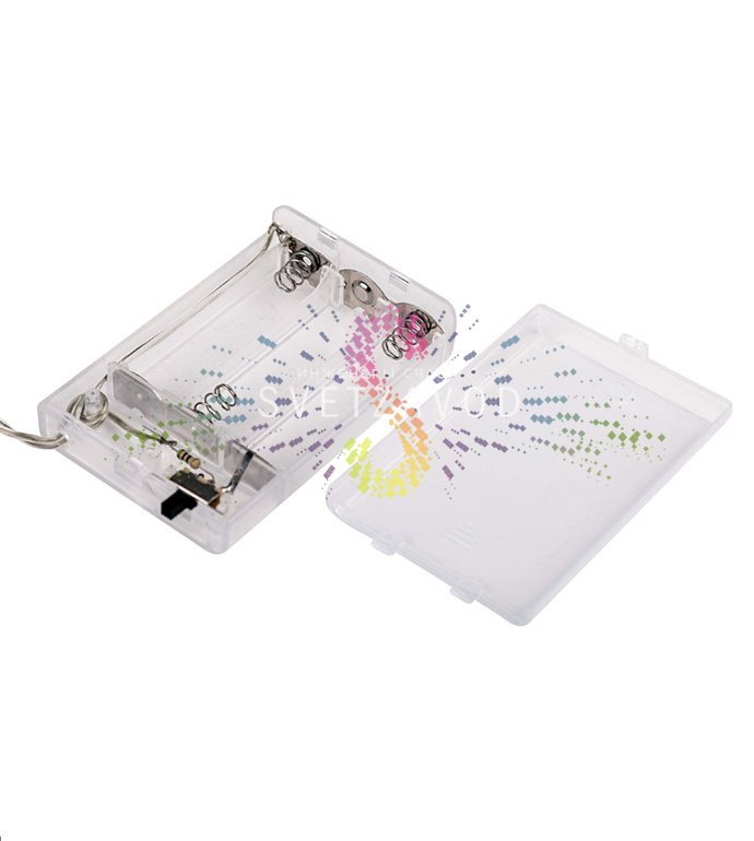 Детальное фото акриловой светодиодной фигуры 3D Медвежонок от Neon-Night. Видны объемная форма, внутренние светодиоды и коробка.