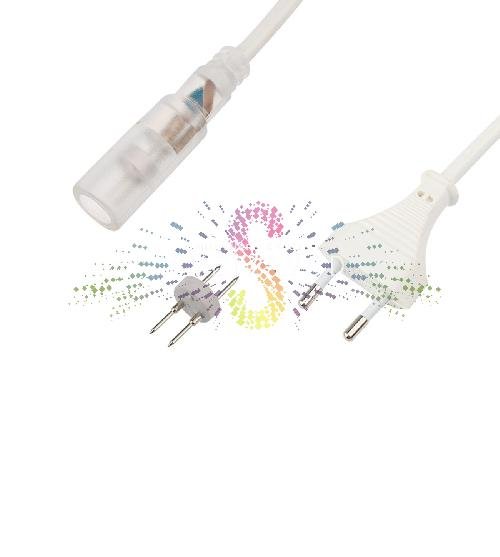 Комплект подключения для светодиодного дюралайта 2W Ø 10мм, до 100м, Neon-Night 