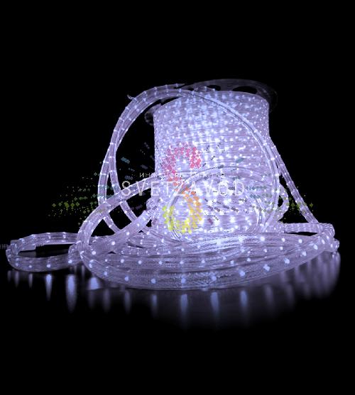 Светодиодный дюралайт, 11х18мм, 220В, 2W, 36 led/м, фиксинг, белый, 100м Светодиодный дюралайт, 11х18мм, 220В, 2W, 36 led/м, фиксинг, белый, 100м