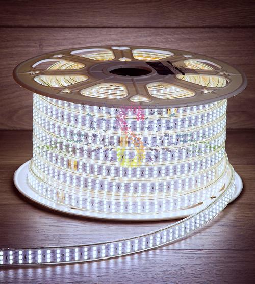 Светодиодная лента Тейп Лайт 276SMD2835, 220В, 20х7,5мм, белая, IP67, 50м, Neon-Night Светодиодная лента Тейп Лайт 276SMD2835, 220В, 20х7,5мм, белая, IP67, 50м, Neon-Night