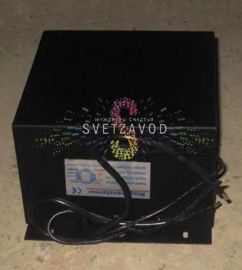 Блок питания с трансформатором 220/24В, 1000Вт, IP68