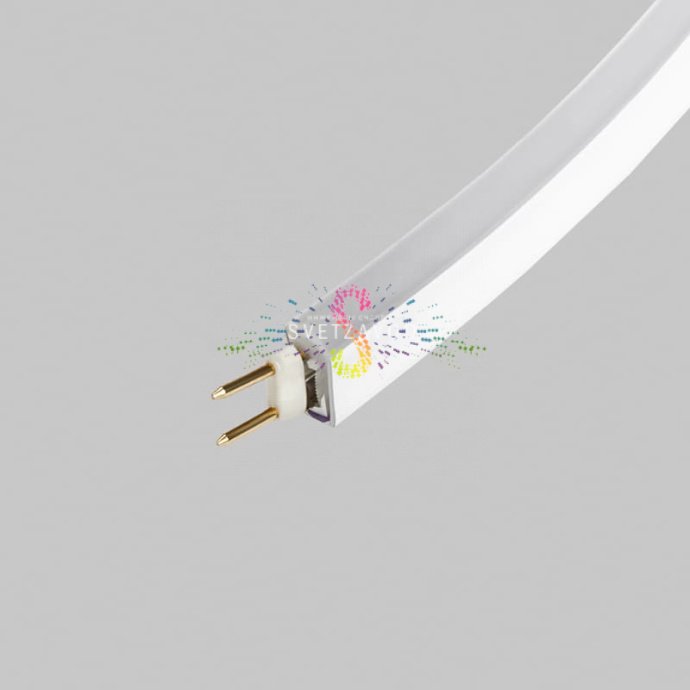 Детальное фото светодиодного гибкого неона Neon-Night: прямоугольный профиль 8х16 мм, матовая оболочка, плотное расположение светодиодов SMD2835.