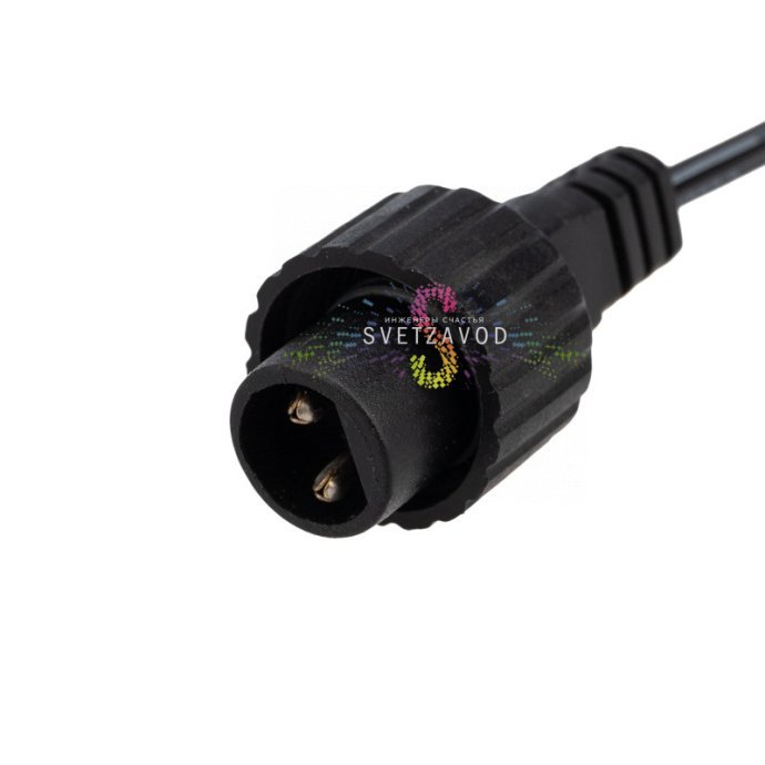 Светодиодный проектор Звездное небо Neon-Night черного цвета из АБС-пластика с пультом ДУ, кабелем 3 м и блоком питания.