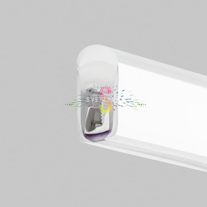 Детальное фото светодиодного гибкого неона Neon-Night: прямоугольный профиль 8х16 мм, матовая оболочка, плотное расположение светодиодов SMD2835.