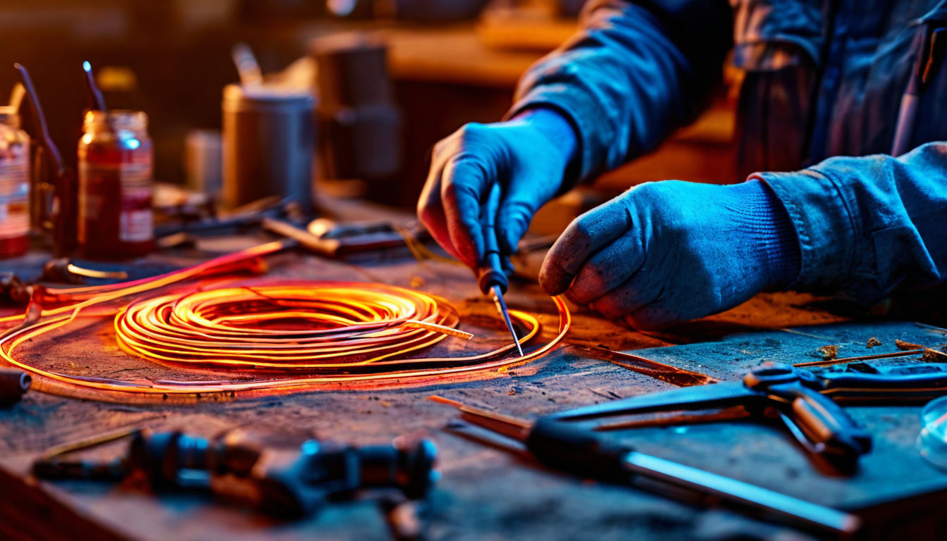 Как резать и соединять гибкий неон 12V и 220V: полная инструкция