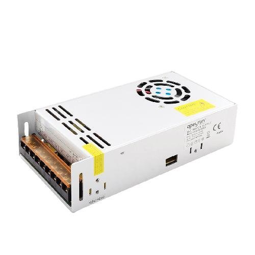 Блок питания 12В, 400 Вт, IP20, 33,3 А, 214*114*50 мм