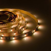 Подсветка рабочей зоны светодиодной лентой 12В, 6Вт/м, smd5050, 30д/м, IP20, 390Лм/м, ширина