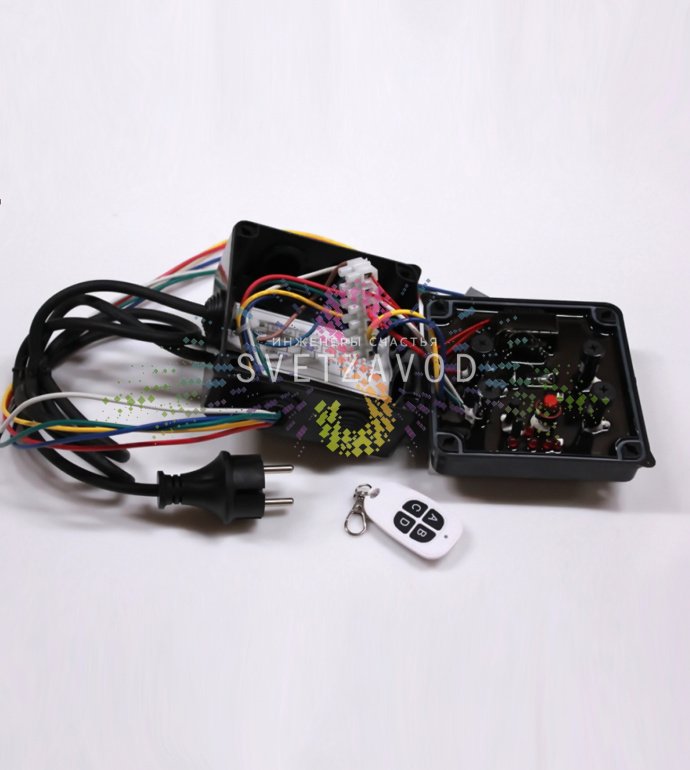 Контроллер для Белт лайта SBL-981 с пультом ДУ, 4 канала, степень защиты IP65, для уличного и внутреннего использования