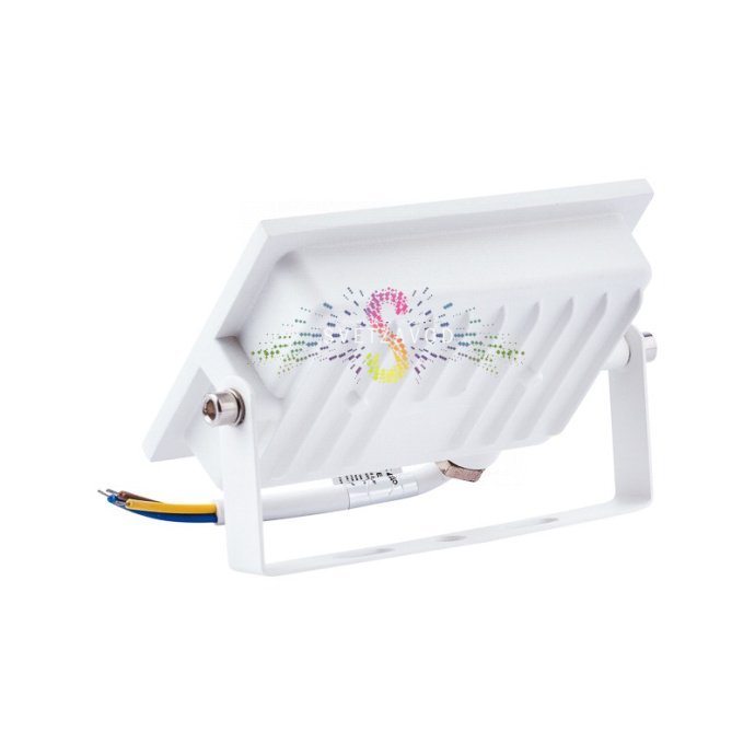 Белый алюминиевый светодиодный прожектор REXANT 30Вт с защитой IP65 для уличного и внутреннего освещения, угол рассеивания 120 градусов Белый алюминиевый светодиодный прожектор REXANT 30Вт с защитой IP65 для уличного и внутреннего освещения, угол рассеивания 120 градусов