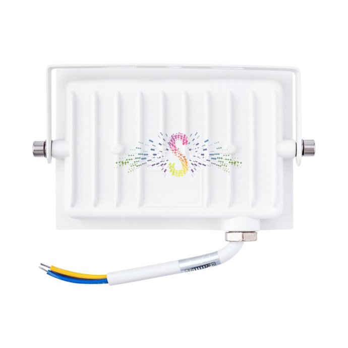 Белый алюминиевый светодиодный прожектор REXANT 30Вт с защитой IP65 для уличного и внутреннего освещения, угол рассеивания 120 градусов Белый алюминиевый светодиодный прожектор REXANT 30Вт с защитой IP65 для уличного и внутреннего освещения, угол рассеивания 120 градусов