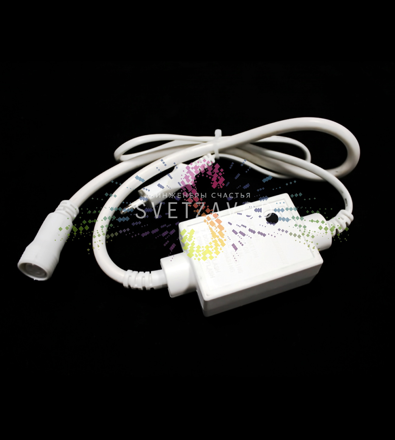 Контроллер для гибкого неона RGB 12х25мм, 1,5A, (до 10м)