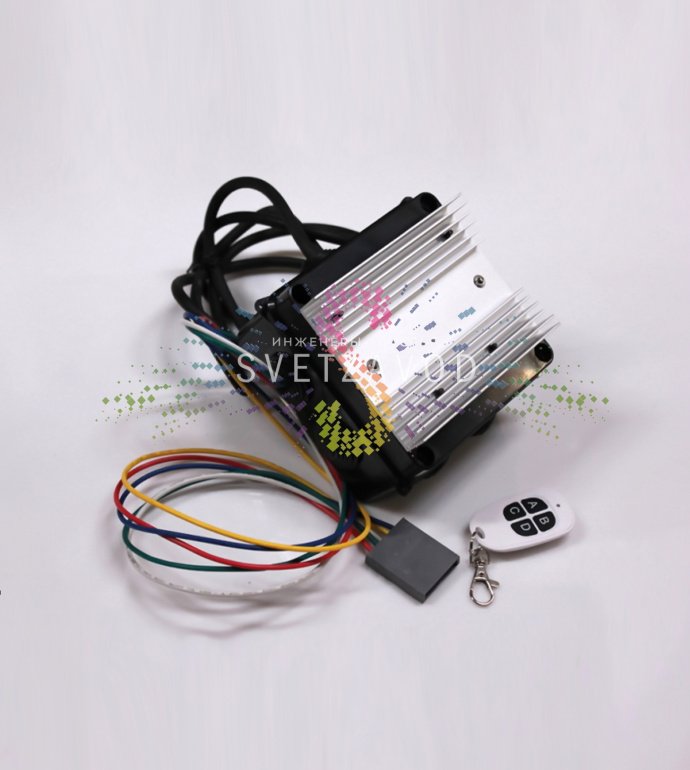 Контроллер для Белт лайта SBL-981 с пультом ДУ, 4 канала, степень защиты IP65, для уличного и внутреннего использования