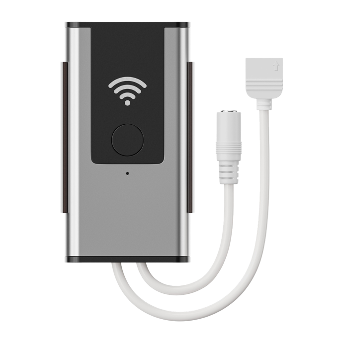 Умный Wi-Fi контроллер RGB 12/24В 72Вт 59x9x31мм в алюминиевом корпусе, с клеммной колодкой для светодиодной ленты, накладной монтаж, IP20