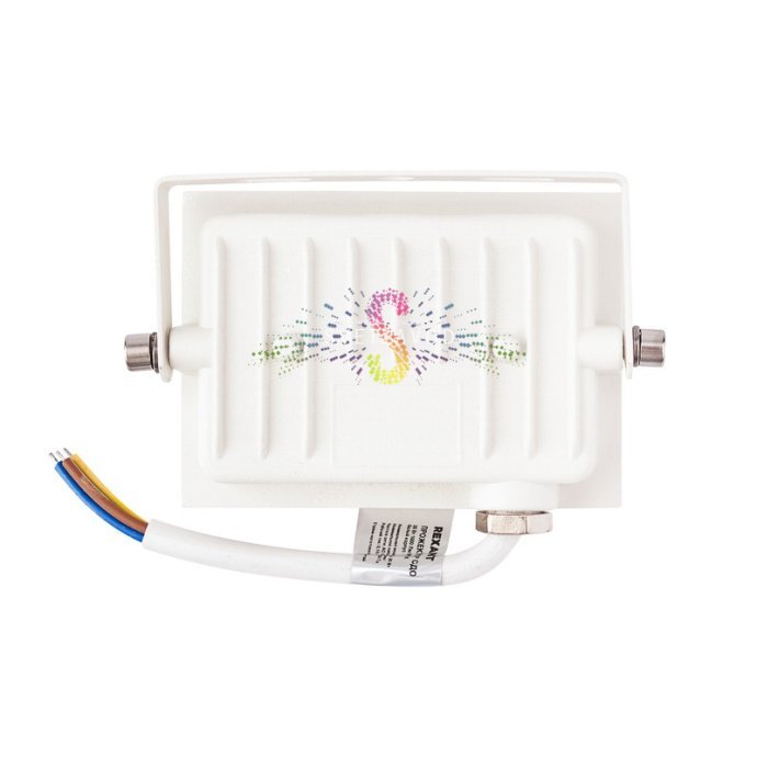 Прожектор светодиодный REXANT 20Вт с белым алюминиевым корпусом, степень защиты IP65, угол свечения 120 градусов, прозрачным стеклянным рассеивателем. Прожектор светодиодный REXANT 20Вт с белым алюминиевым корпусом, степень защиты IP65, угол свечения 120 градусов, прозрачным стеклянным рассеивателем.