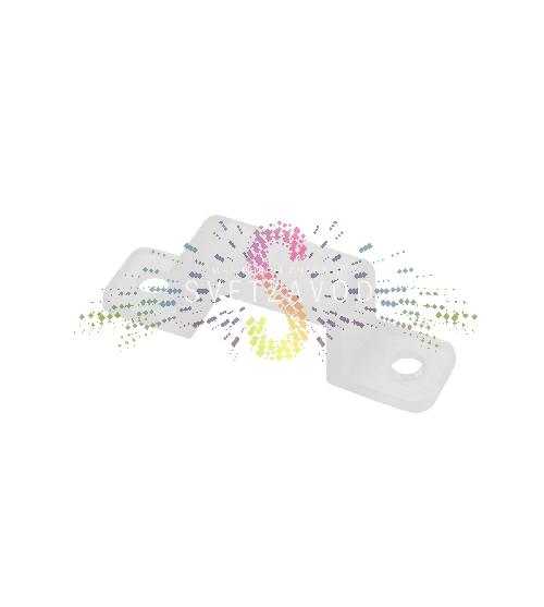 Монтажная клипса для двухстороннего гибкого неона 8х16мм, 10шт, Neon-Night